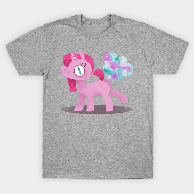 Farting unicorn T-Shirt by shegoran